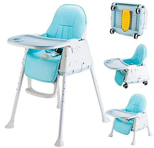 Babyclub Baby High Chair, Blue
